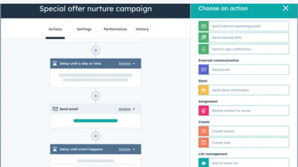 Hubspot Automation Workflow Example