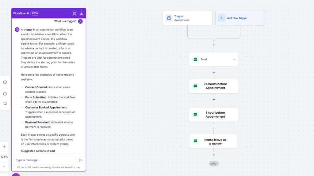 gohighlevel workflow automation builder for lead follow up