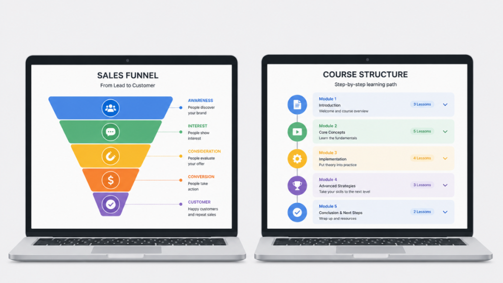 ClickFunnels vs Kajabi comparison 2026
