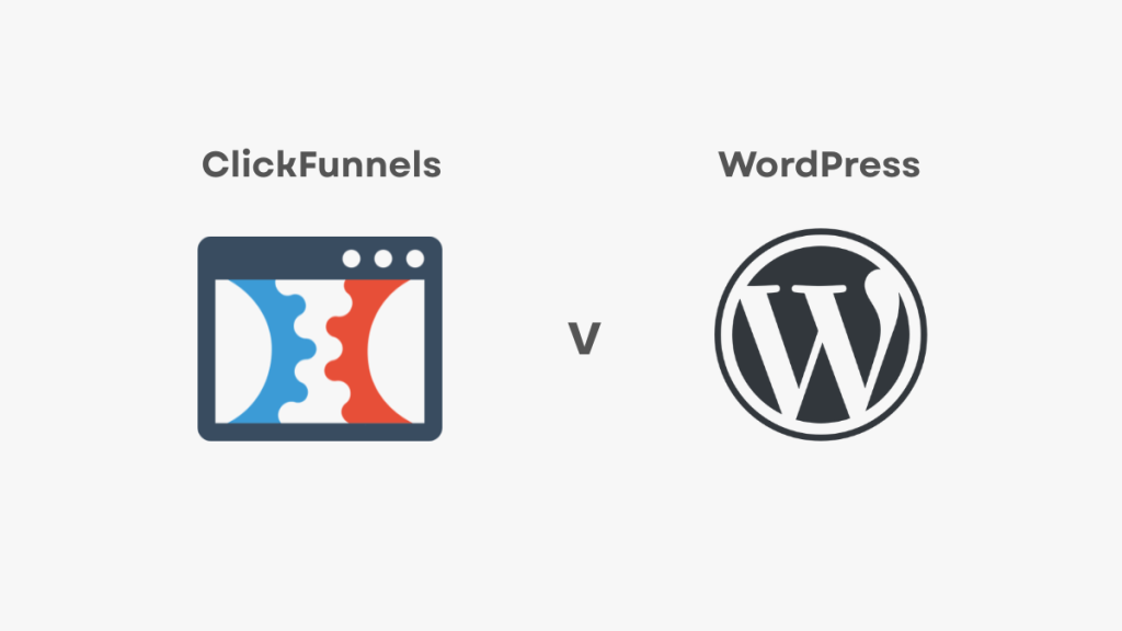 ClickFunnels vs WordPress comparison example