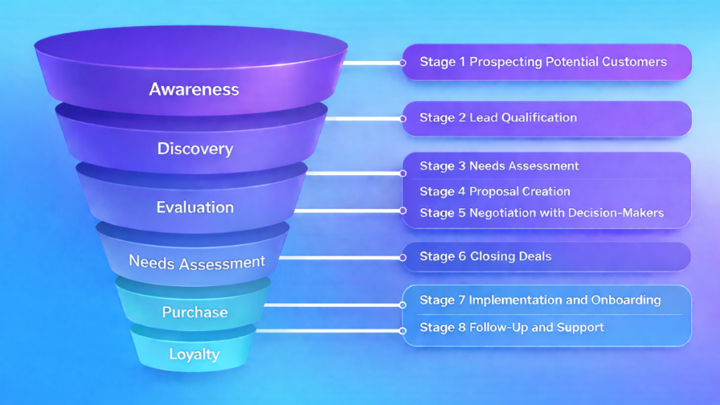 crm sales pipeline example for small business