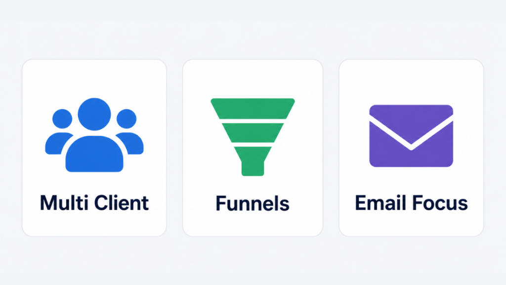 GoHighLevel CRM for marketing agencies showing pipeline dashboard